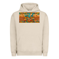 Pigment French Oak wild west license plate Urban Hoodie - Artiststas