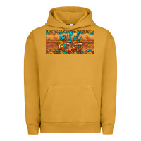 Pigment Peanut Butter wild west license plate Urban Hoodie - Artiststas