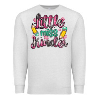 Oatmeal Heather little miss kindergarten Premium Sweatshirt - Zillion Design Studio