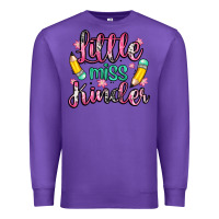 Purple little miss kindergarten Premium Sweatshirt - Zillion Design Studio