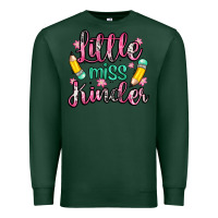 Sports Green little miss kindergarten Premium Sweatshirt - Zillion Design Studio
