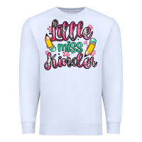 White little miss kindergarten Premium Sweatshirt - Zillion Design Studio