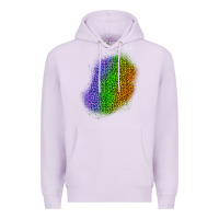 Lilac halloween leopard patch 4 Premium Hoodie - BundleAndBundleShop
