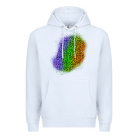 White halloween leopard patch 4 Premium Hoodie - BundleAndBundleShop