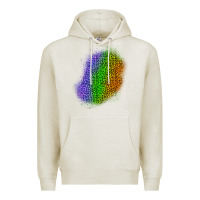 Oatmeal Heather halloween leopard patch 4 Premium Hoodie - BundleAndBundleShop