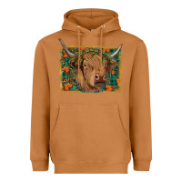 Meerkat Fall Cow Heavyweight Hoodie - RanaPortraitStore
