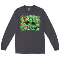 Smoke sunglasses background Long Sleeve Tee - BarkalooDesign