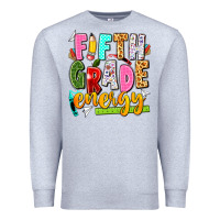 Heather Grey fifth grade energy Premium Sweatshirt - texasbilliewilder