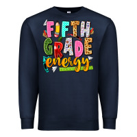 Navy fifth grade energy Premium Sweatshirt - texasbilliewilder