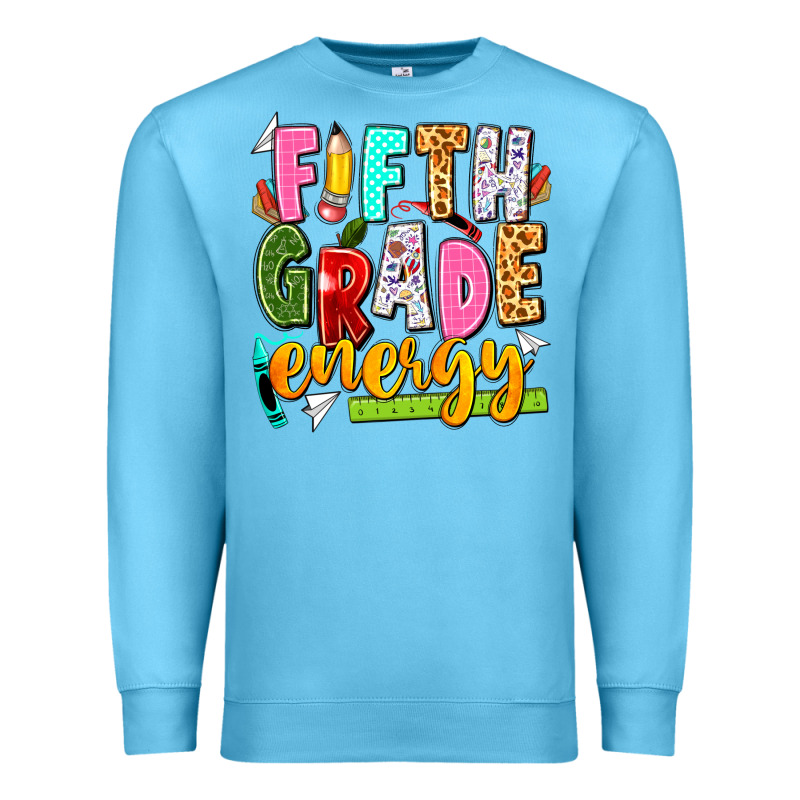 Fifth Grade Energy Premium Sweatshirt by texasbilliewilder | Teevron