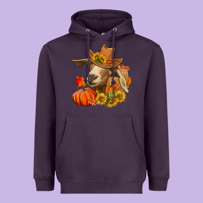Heavyweight Hoodie Fall Goat