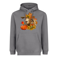 Storm Fall Goat Heavyweight Hoodie - RanaPortraitStore