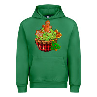 Emerald christmas cookie cupcake Urban Hoodie - AdoDesignShop