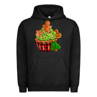 Pigment Black christmas cookie cupcake Urban Hoodie - AdoDesignShop