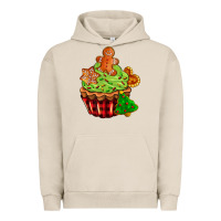 Pigment French Oak christmas cookie cupcake Urban Hoodie - AdoDesignShop