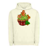 Pigment Pistachio christmas cookie cupcake Urban Hoodie - AdoDesignShop
