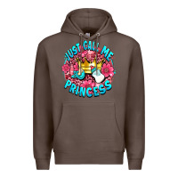 Coffee just call me princess Premium Hoodie - AdoDesignShop