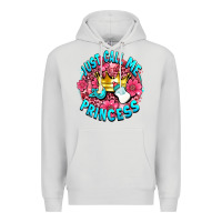 Dove Grey just call me princess Premium Hoodie - AdoDesignShop