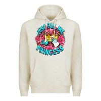 Oatmeal Heather just call me princess Premium Hoodie - AdoDesignShop