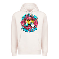Pale Pink just call me princess Premium Hoodie - AdoDesignShop