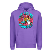 Purple just call me princess Premium Hoodie - AdoDesignShop