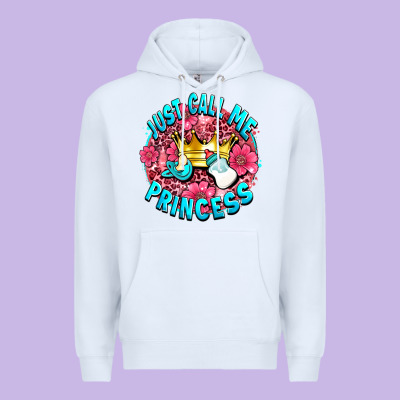 Just Call Me Princess Premium Hoodie Designed By Adodesignshop