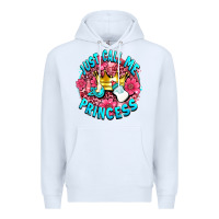 White just call me princess Premium Hoodie - AdoDesignShop