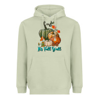Matcha Happy Fall Y'all Pumpkins Heavyweight Hoodie - RanaPortraitStore