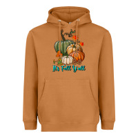 Meerkat Happy Fall Y'all Pumpkins Heavyweight Hoodie - RanaPortraitStore