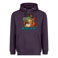 Plum Happy Fall Y'all Pumpkins Heavyweight Hoodie - RanaPortraitStore