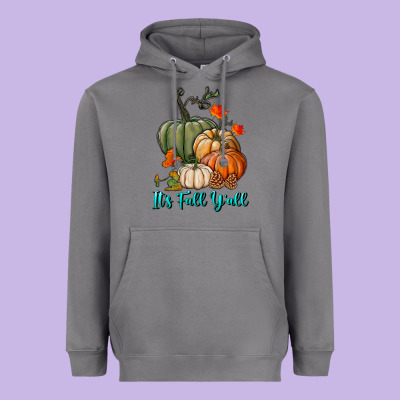 Heavyweight Hoodie Happy Fall Y'all Pumpkins