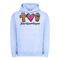 Pigment Grape Ice jesus love coffee Urban Hoodie - Jasminsmagicworld