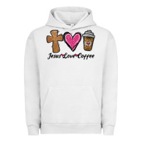 Pigment Lunar Rock jesus love coffee Urban Hoodie - Jasminsmagicworld