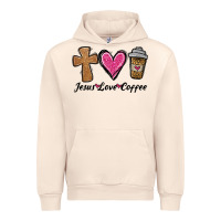 Sandshell jesus love coffee Urban Hoodie - Jasminsmagicworld