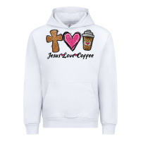 White jesus love coffee Urban Hoodie - Jasminsmagicworld