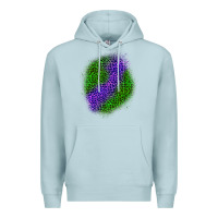 Blue Mist halloween leopard patch 3 Premium Hoodie - BundleAndBundleShop