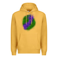 Mustard halloween leopard patch 3 Premium Hoodie - BundleAndBundleShop