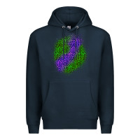 Navy halloween leopard patch 3 Premium Hoodie - BundleAndBundleShop