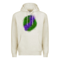Oatmeal Heather halloween leopard patch 3 Premium Hoodie - BundleAndBundleShop