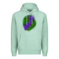 Seafoam halloween leopard patch 3 Premium Hoodie - BundleAndBundleShop