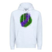 White halloween leopard patch 3 Premium Hoodie - BundleAndBundleShop