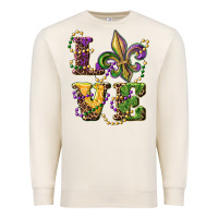 Sandshell love fleur de lis Premium Sweatshirt - RanaPortraitStore