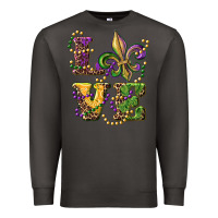 Smoke love fleur de lis Premium Sweatshirt - RanaPortraitStore