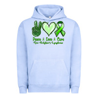Pigment Grape Ice peace love cure non hodgkin's lymphoma Urban Hoodie - Jasminsmagicworld