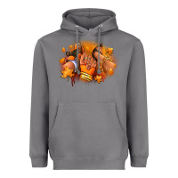 Storm Fall sneaker and heel afro woman Heavyweight Hoodie - RanaPortraitStore
