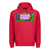 Cardinal custom halloween lightning bolt license plate Premium Hoodie - BundleAndBundleShop