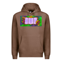 Chestnut custom halloween lightning bolt license plate Premium Hoodie - BundleAndBundleShop