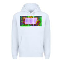 White custom halloween lightning bolt license plate Premium Hoodie - BundleAndBundleShop