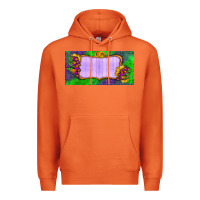 Carrot custom halloween lightning bolt license plate Premium Hoodie - BundleAndBundleShop