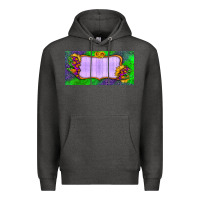 Charcoal Heather custom halloween lightning bolt license plate Premium Hoodie - BundleAndBundleShop